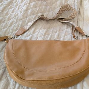 Anthropologie Tan Shoulder Bag